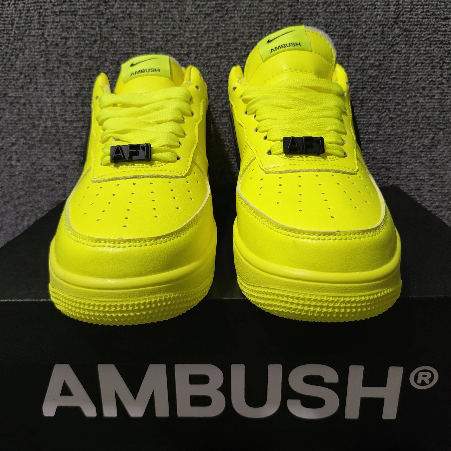 Nike Air Force 1 Low White Lime Green Sneakers - 68