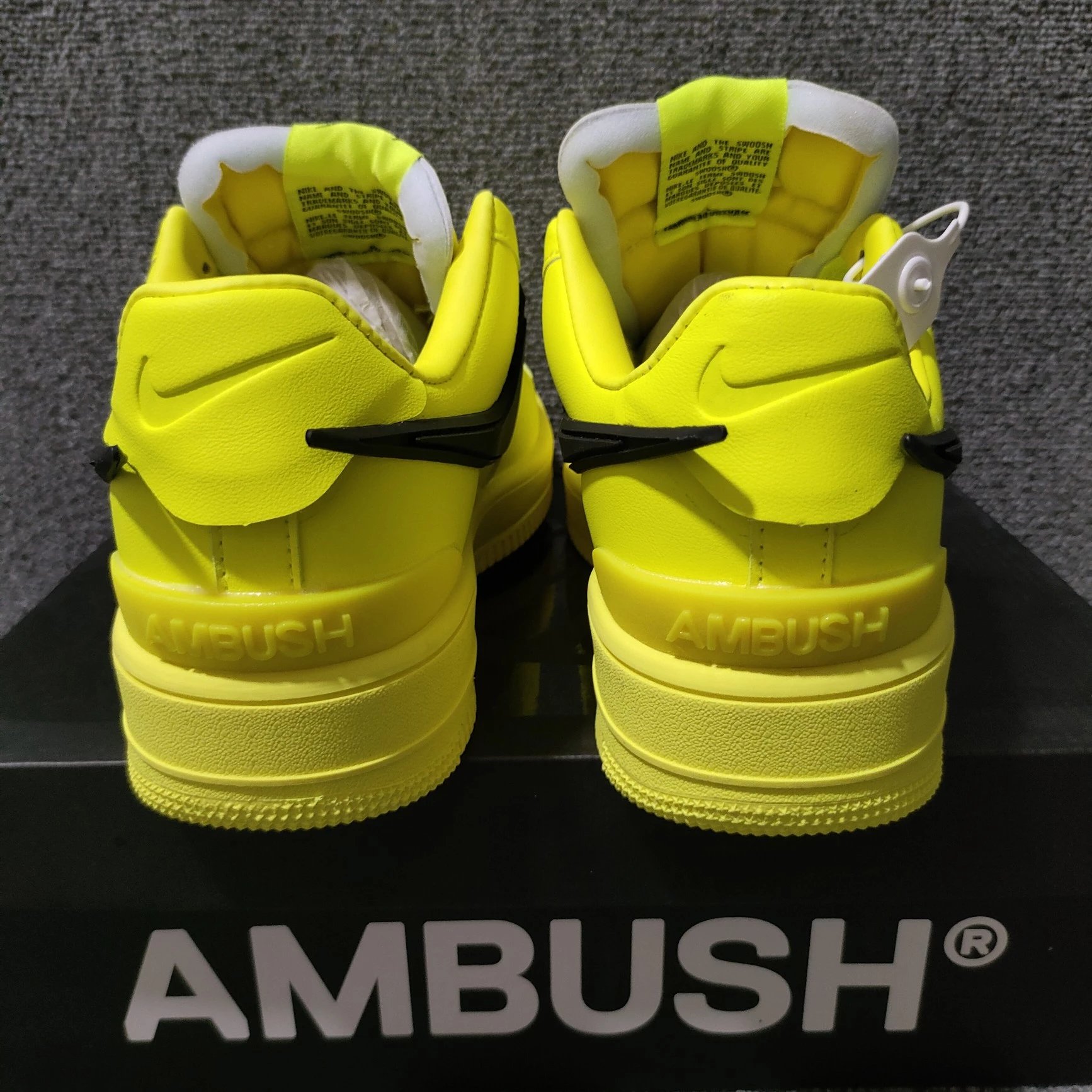 Nike Air Force 1 Low White Lime Green Sneakers - 53