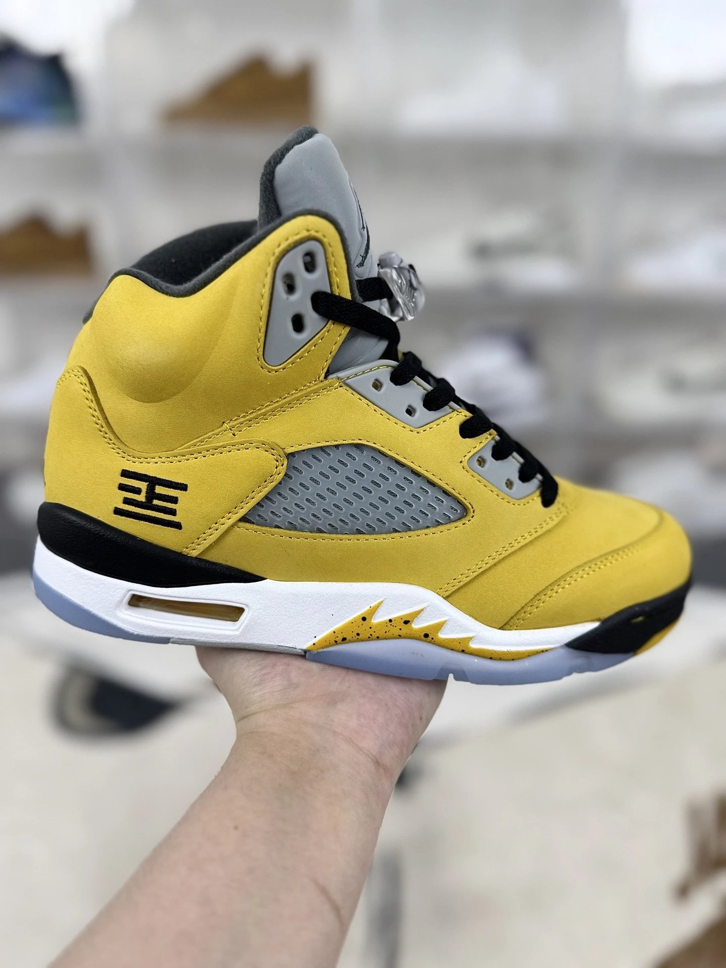 TX批次 乔丹五代 Air Jordan 5 Retro 舒适百搭"Tokyo"东京限定 中帮 复古篮球鞋 男女同款 黄色 IO3372-700 36-49.5