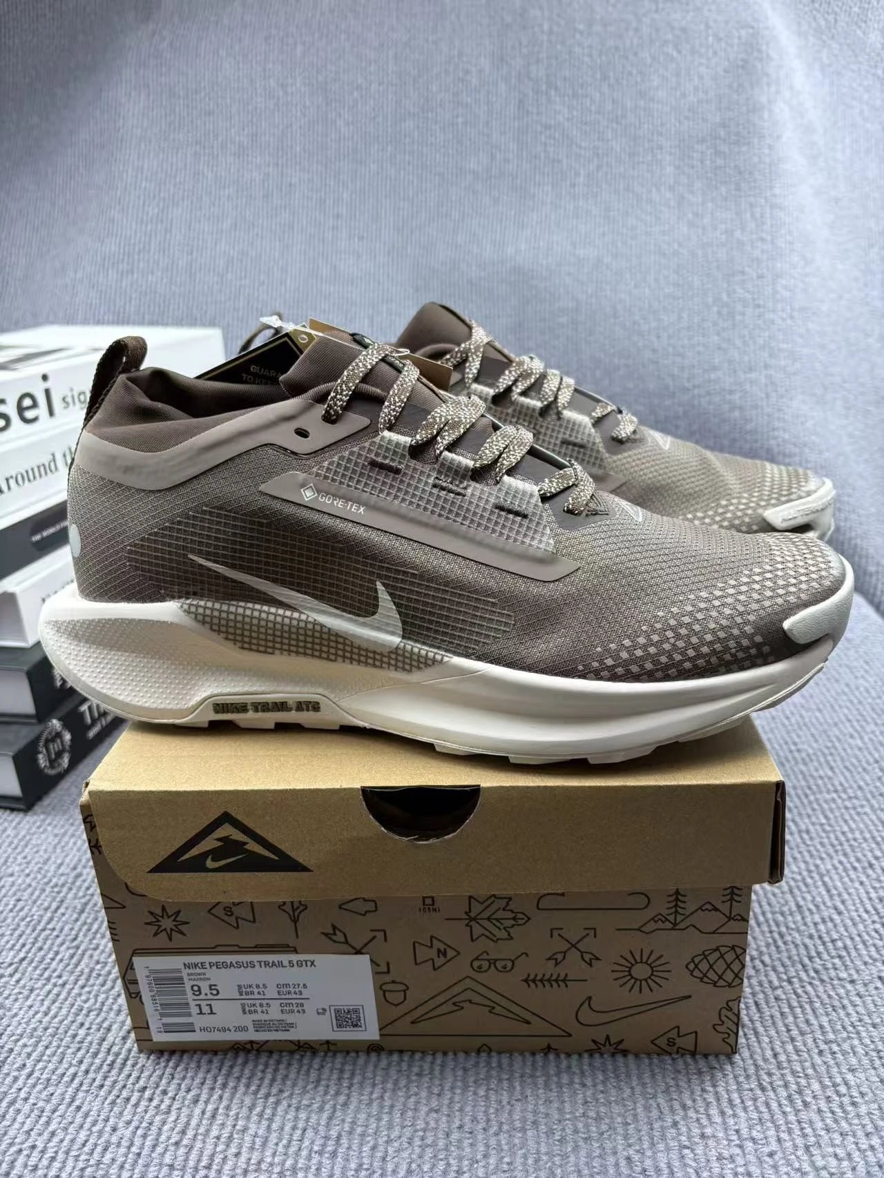 REACTX PEGASUS TRAIL 5 GTX Trail Running Shoes 39-45