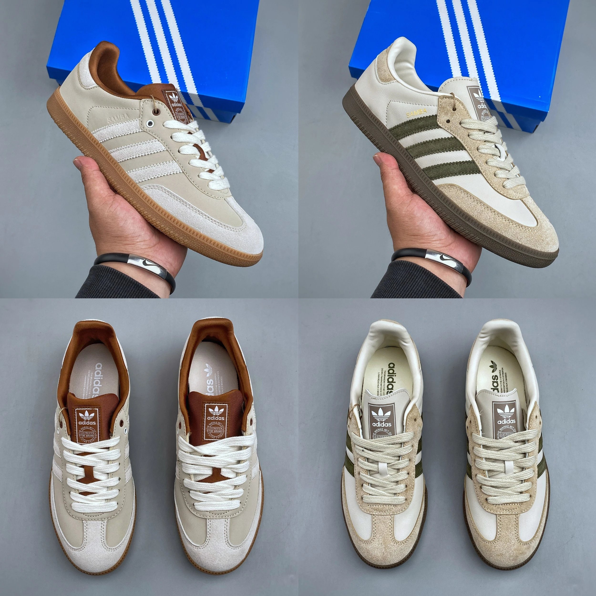 Adidas Originals SAMBA OG German Army Trainer Style Low-Top Casual Sneakers