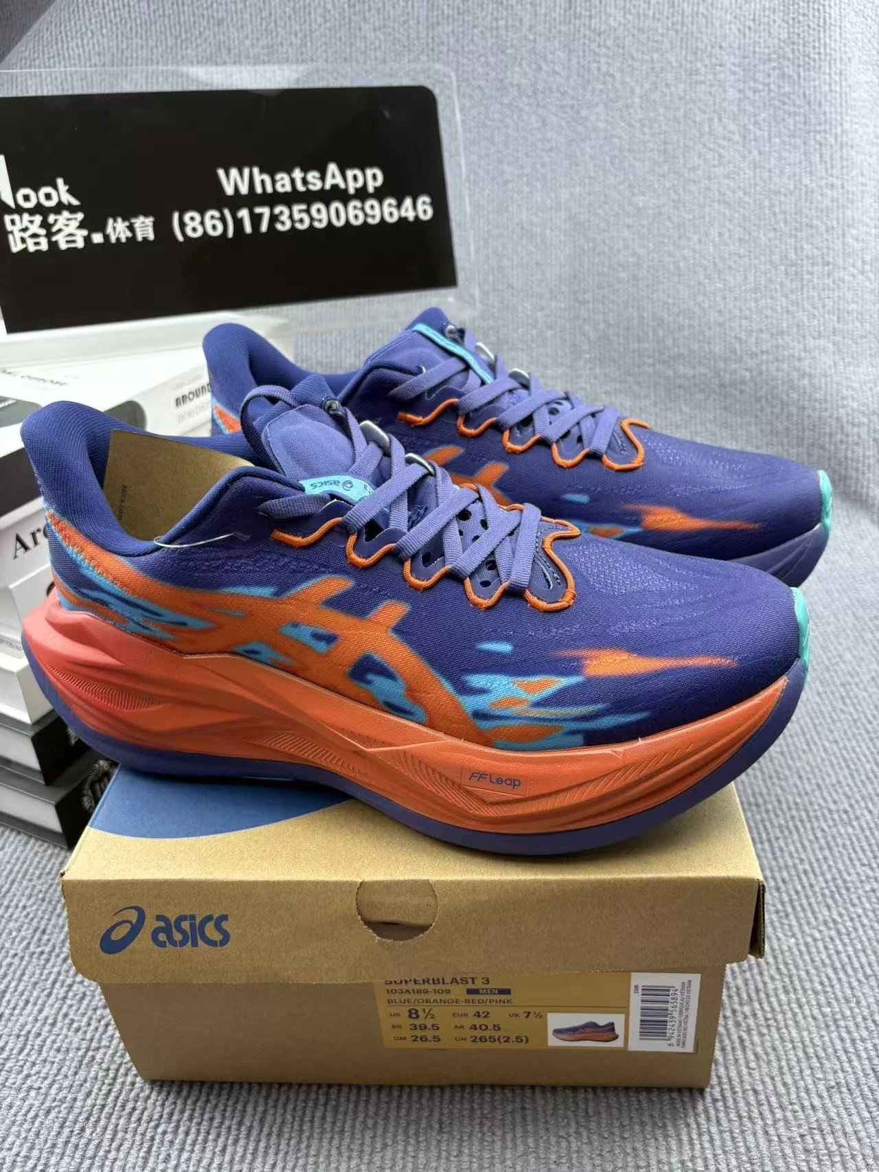 SUPERBLAST 3 Unisex Running Shoes, Comfortable Fit, Cushioned, Breathable, Supportive, Responsive, 1013A177-400, Sizes 36-45