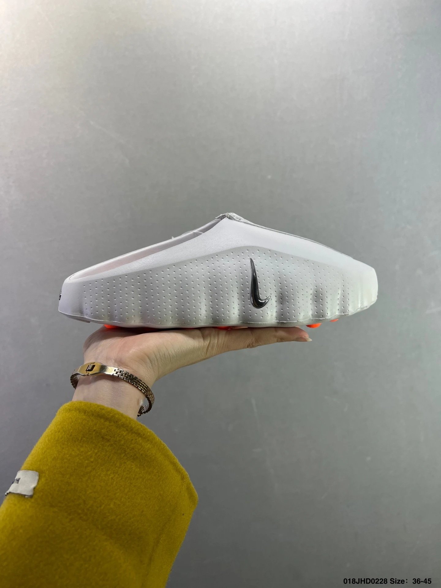 Nike Air Zoom Alphafly Next% Slide White Orange Sneakers