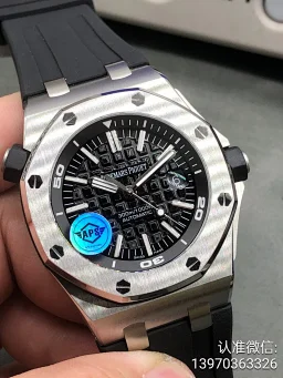 thumbnail for APS Royal Oak Offshore Series 15703st AP15703 APS15703 Dense Bottom 3120 Movement APS15703 Measurements 42mmX14.1mm