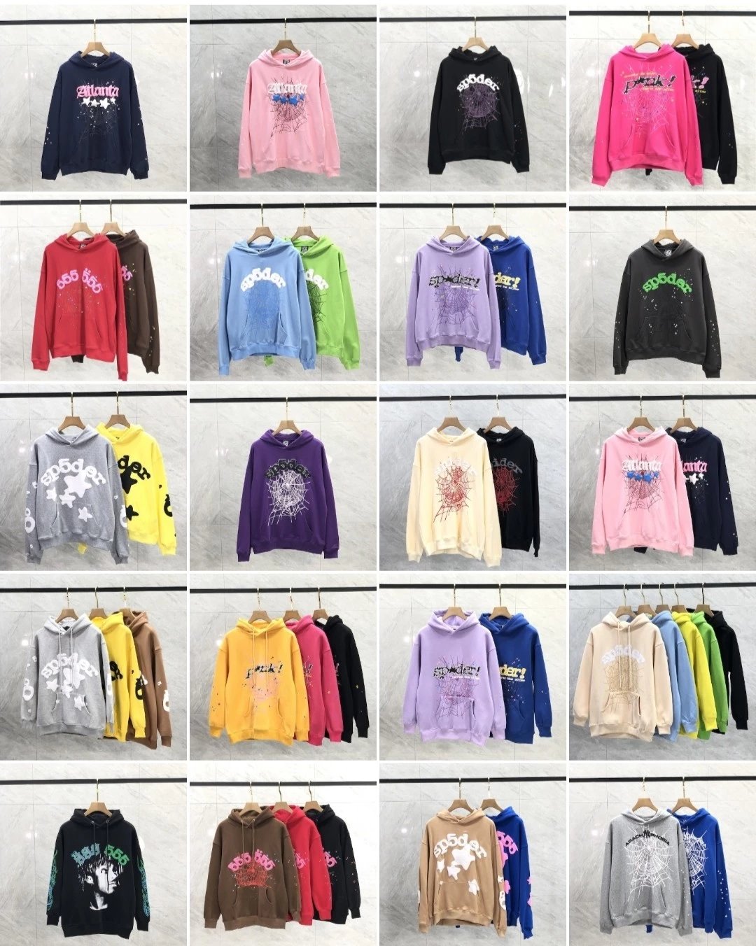 Male and female couple's pure cotton hooded sweatshirt, American style