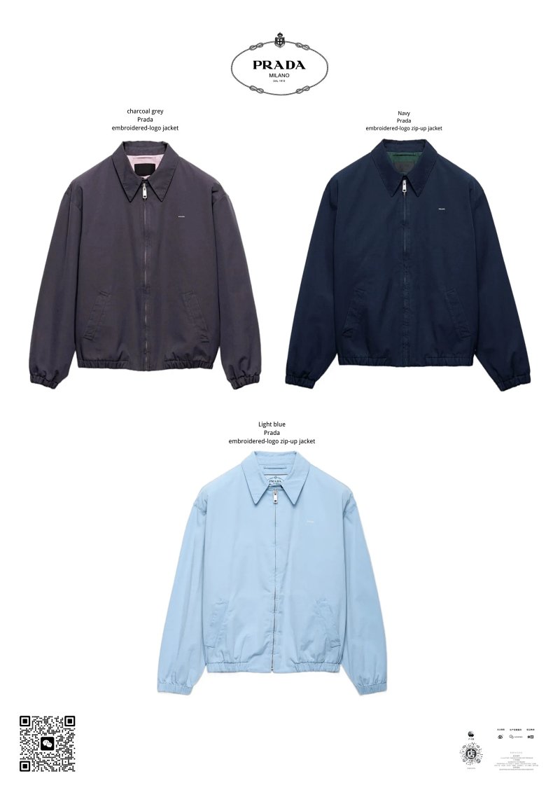 Pra Pradaembroidered-logo Jacket Tajian