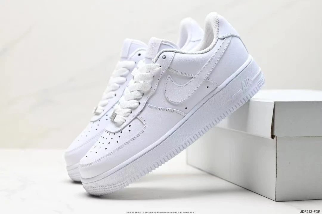 Nike Air Force 1 Low White Sneakers - 3