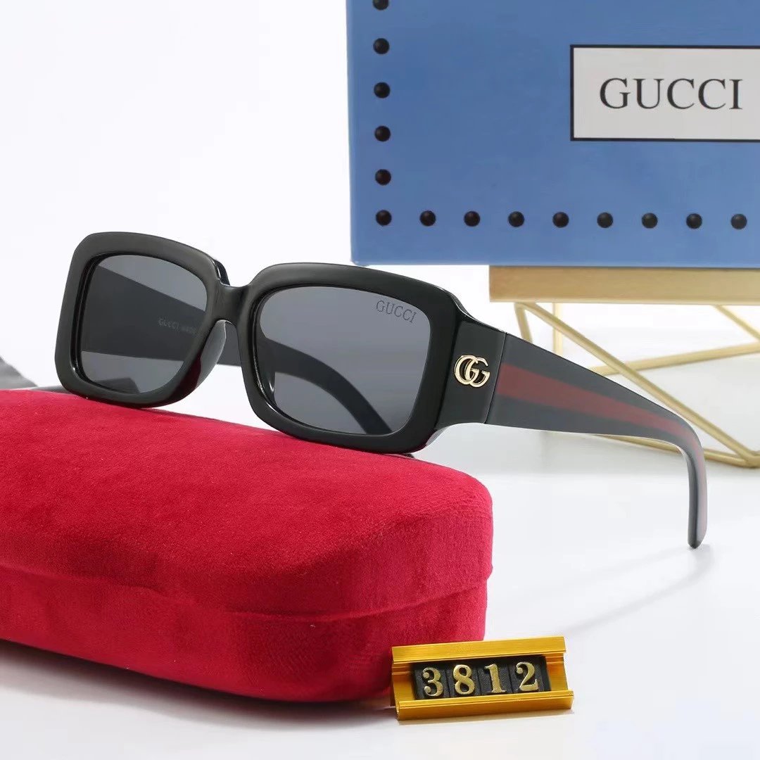 Gucci GG Square-Frame Sunglasses