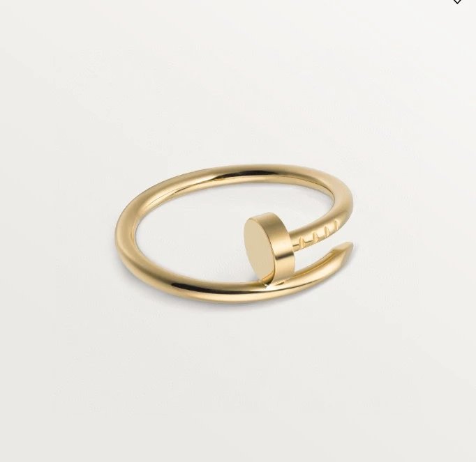 Cartier Juste un Clou Yellow Gold Full Diamond Ring