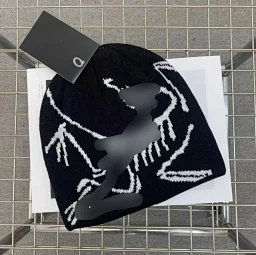 thumbnail for Spring and Autumn Outdoor Autumn and Winter New Men's Men's Knitted Warm Ear Protection Men's Big Head Cold Hat Couple Beanie