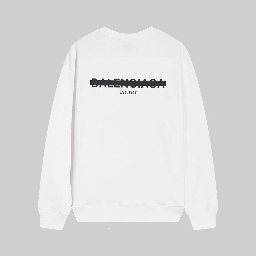 Balenciaga BB Drip Logo Black Hoodie - 13