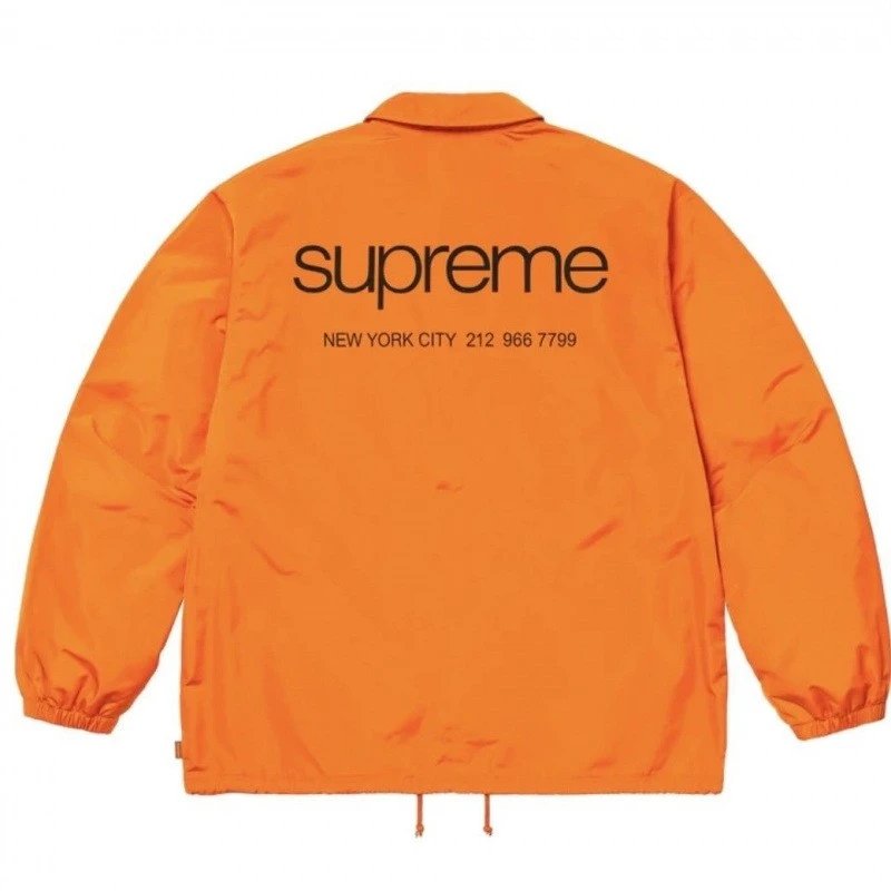 Orange coaching uniform
