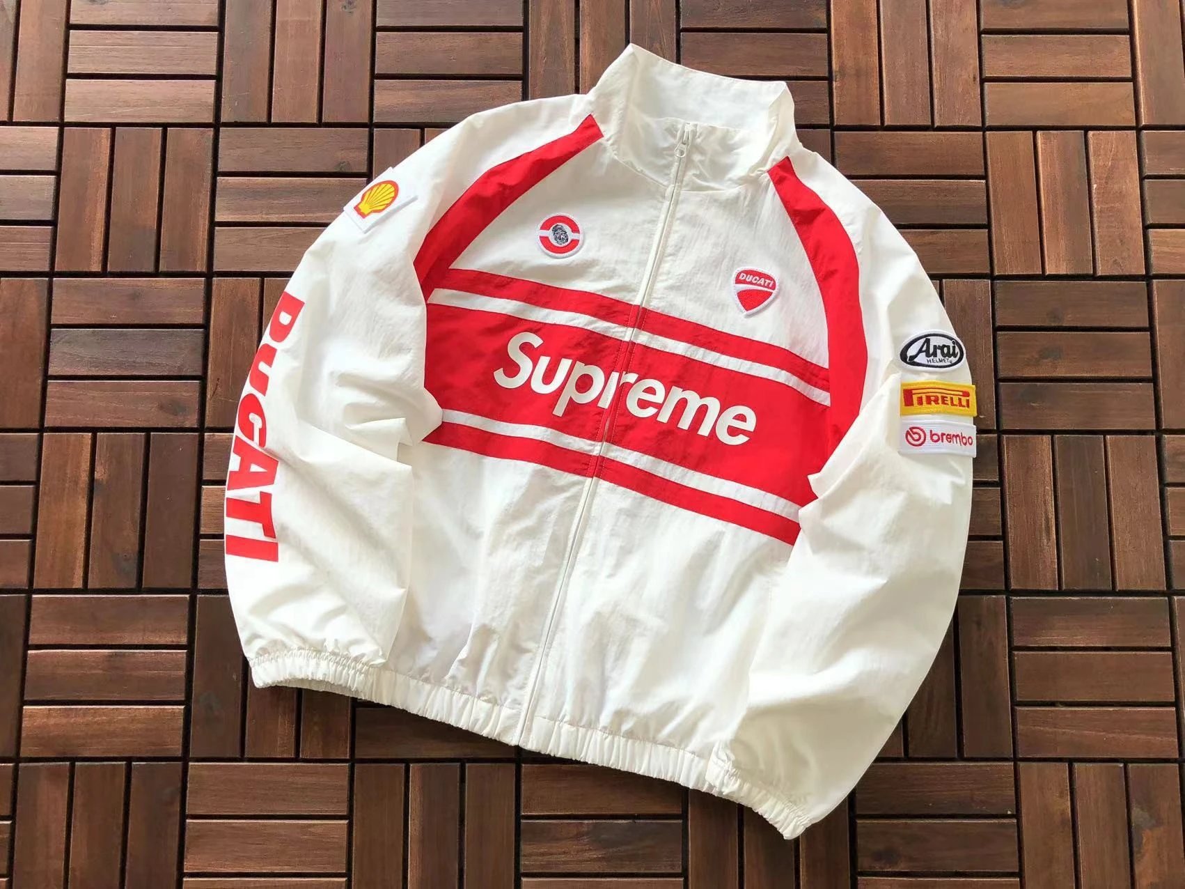 Ducati collaboration white
