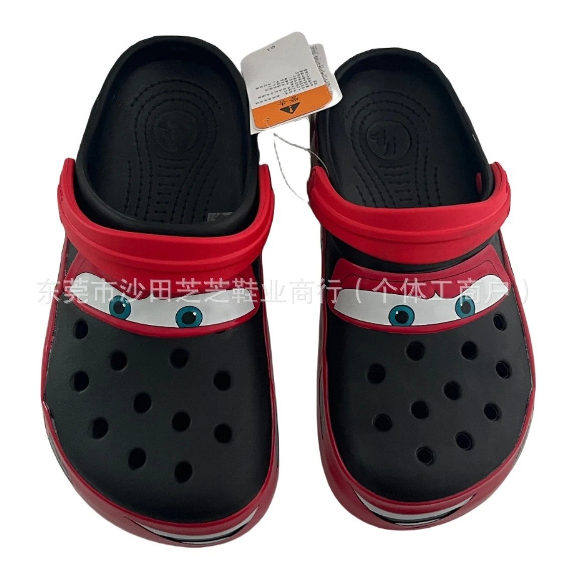 Disney Pixar Cars Lightning McQueen Clog Sandals Blue Red Kids - 7