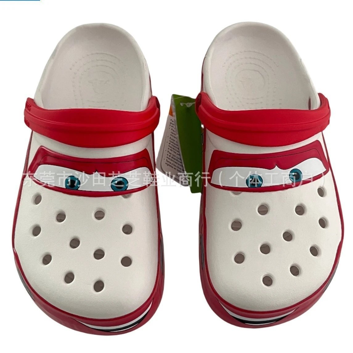 Disney Pixar Cars Lightning McQueen Clog Sandals Blue Red Kids - 5