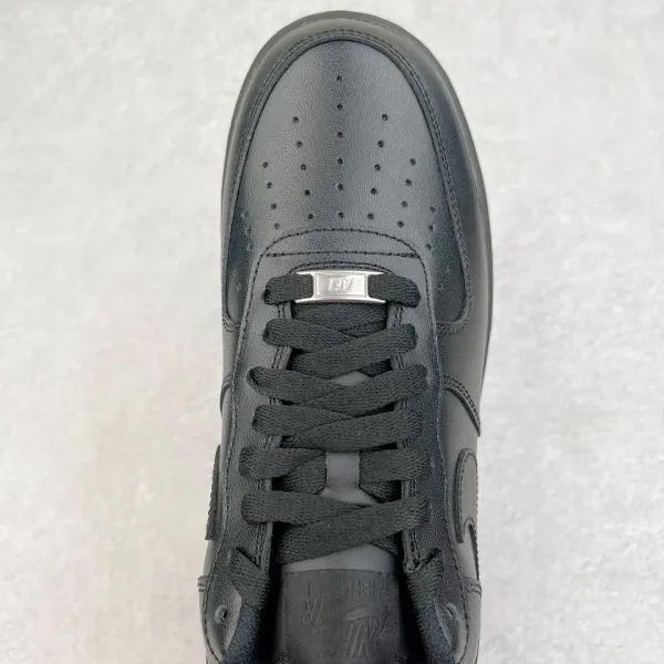 Nike Air Force 1 Low Black Sneakers - 6