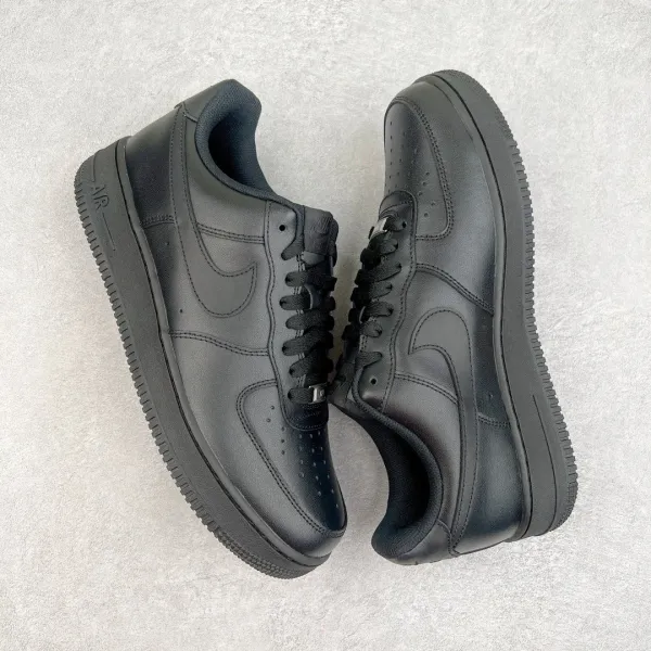 Nike Air Force 1 Low Black Sneakers - 5