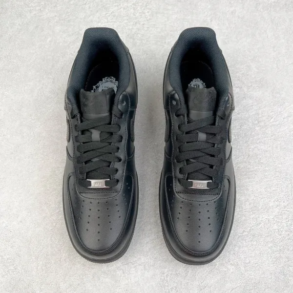 Nike Air Force 1 Low Black Sneakers - 4
