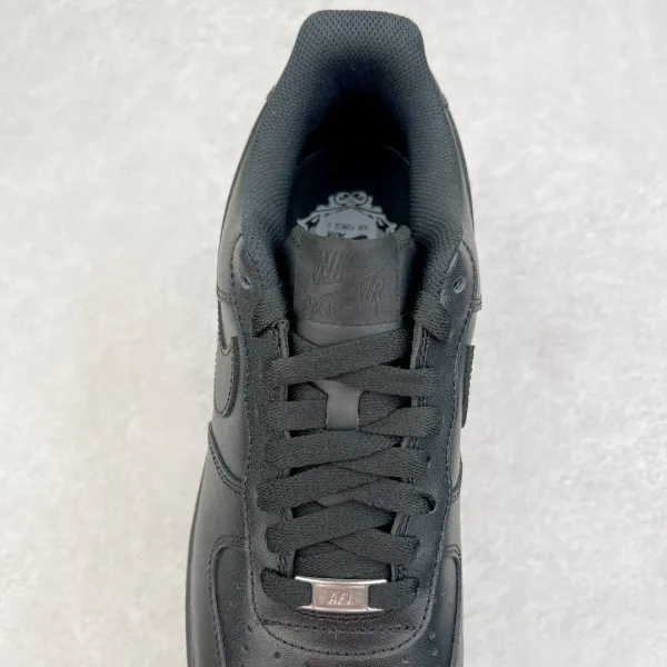 Nike Air Force 1 Low Black Sneakers - 7