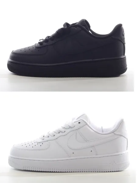 Nike Air Force 1 Low Black Sneakers - 2