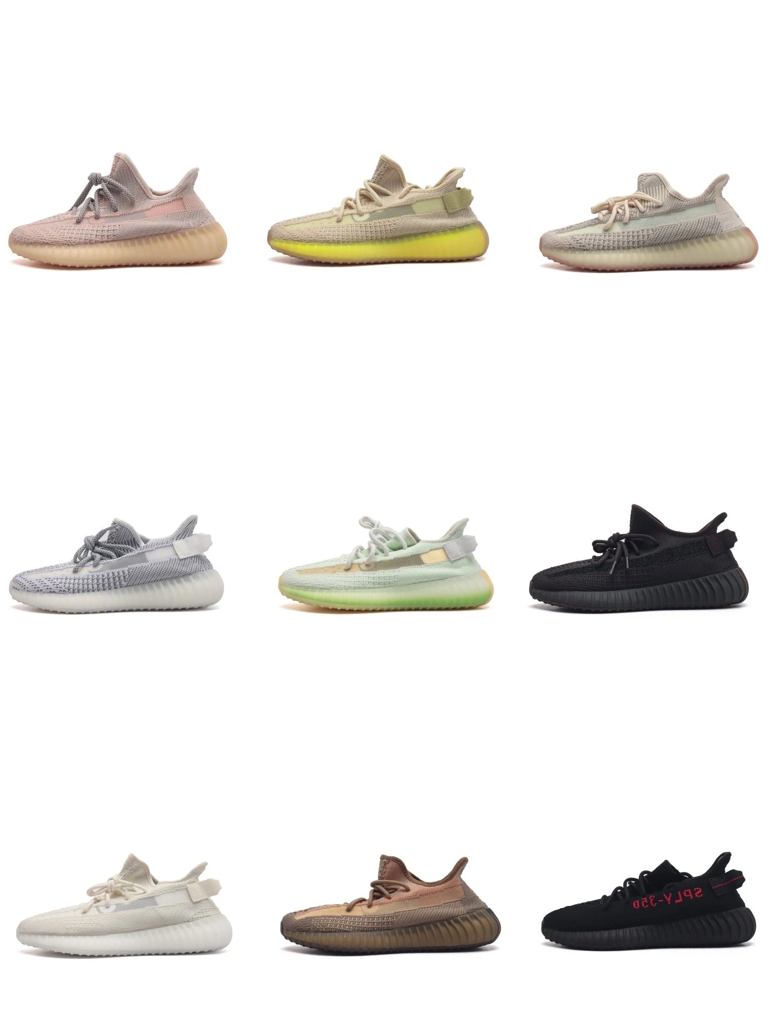 Adidas Yeezy Boost 350 V2 Zebra Glow-in-the-Dark Sneakers - 2