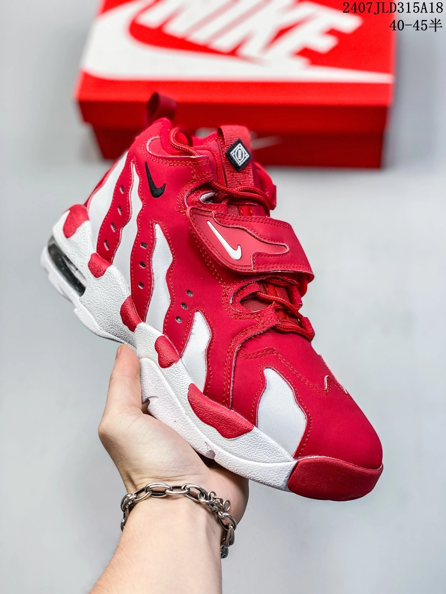 N DT Max 96 GS Athletic Shoes Trainers Red White Men's Shoes Item:616502-600 Size:40-45