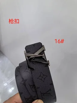 thumbnail for （213号）上新 宽度4.0cm 男士头层牛皮腰带  高品质休闲商务时尚裤腰带， 全套礼盒包装