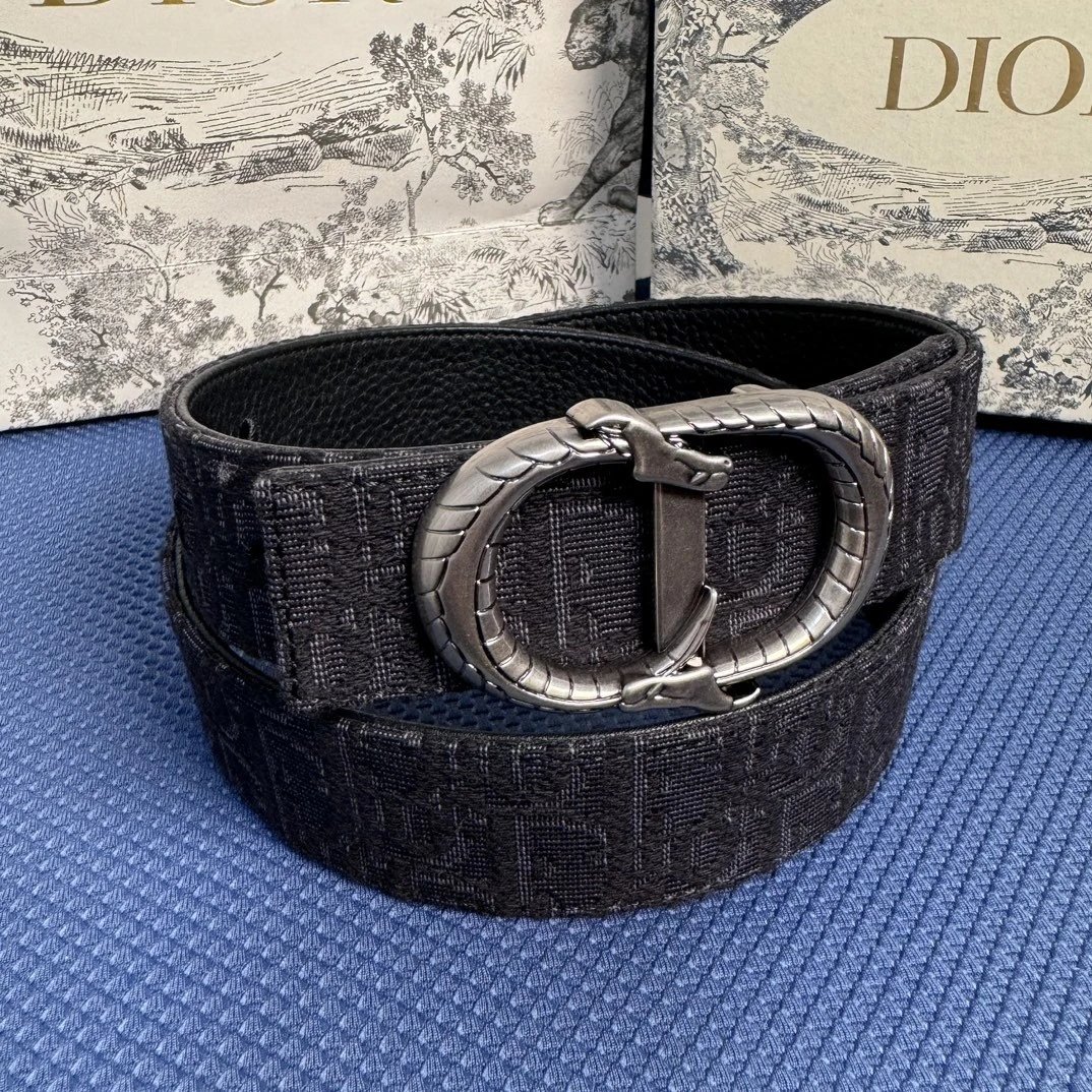 No. 35 - Black Fabric / Antique Silver Buckle 3