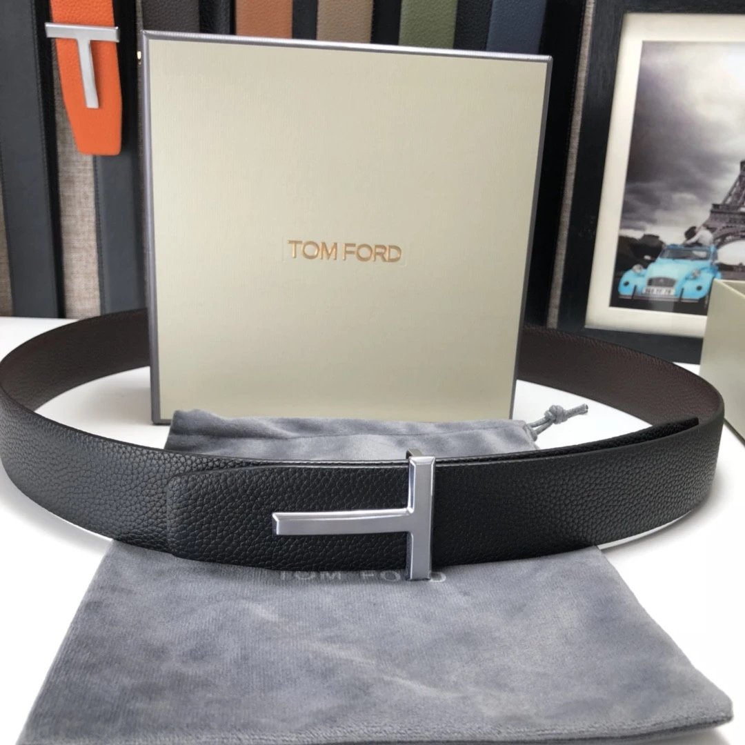 Style 1: Black Leather - Silver Buckle