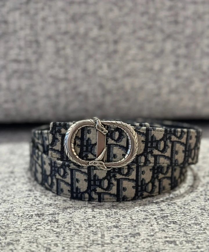 No. 33 - Blue Fabric / Antique Silver Buckle 3