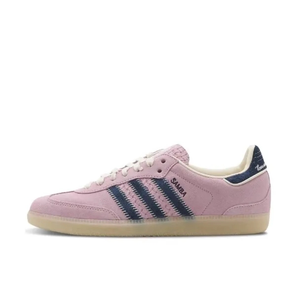 Adidas Samba OG Pink Navy Sneakers - 1