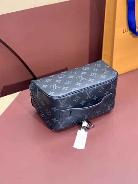 Louis Vuitton Monogram Canvas Vanity Case Brown - 12