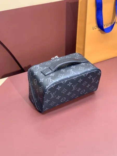Louis Vuitton Monogram Canvas Vanity Case Brown - 11