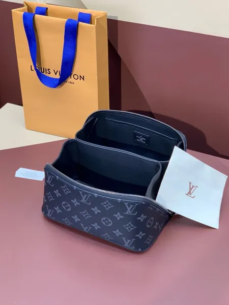 Louis Vuitton Monogram Canvas Vanity Case Brown - 13