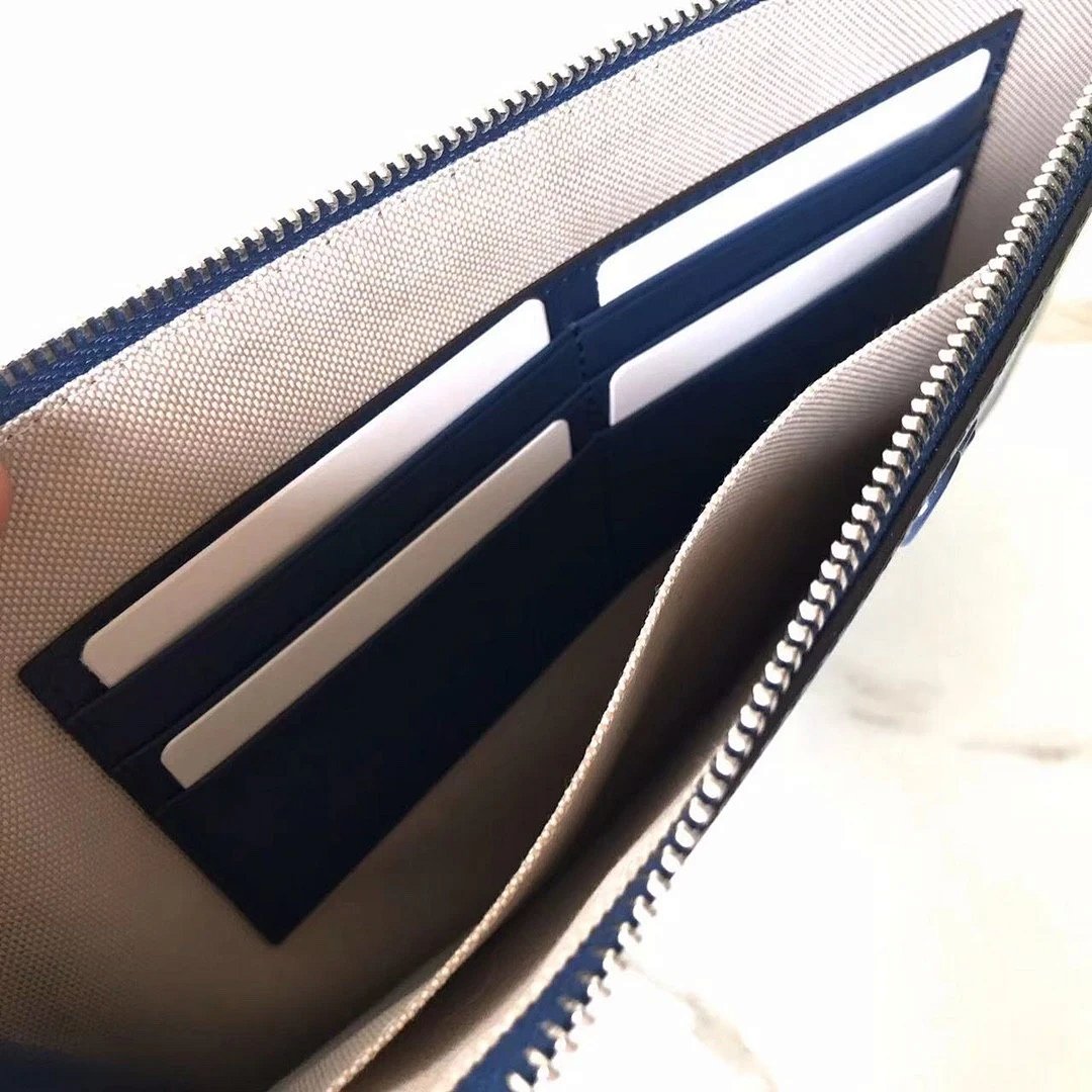 Gucci GG Marmont Leather Wristlet Clutch in Blue Clutches product detail 24 in Litbuy spreadsheet finds