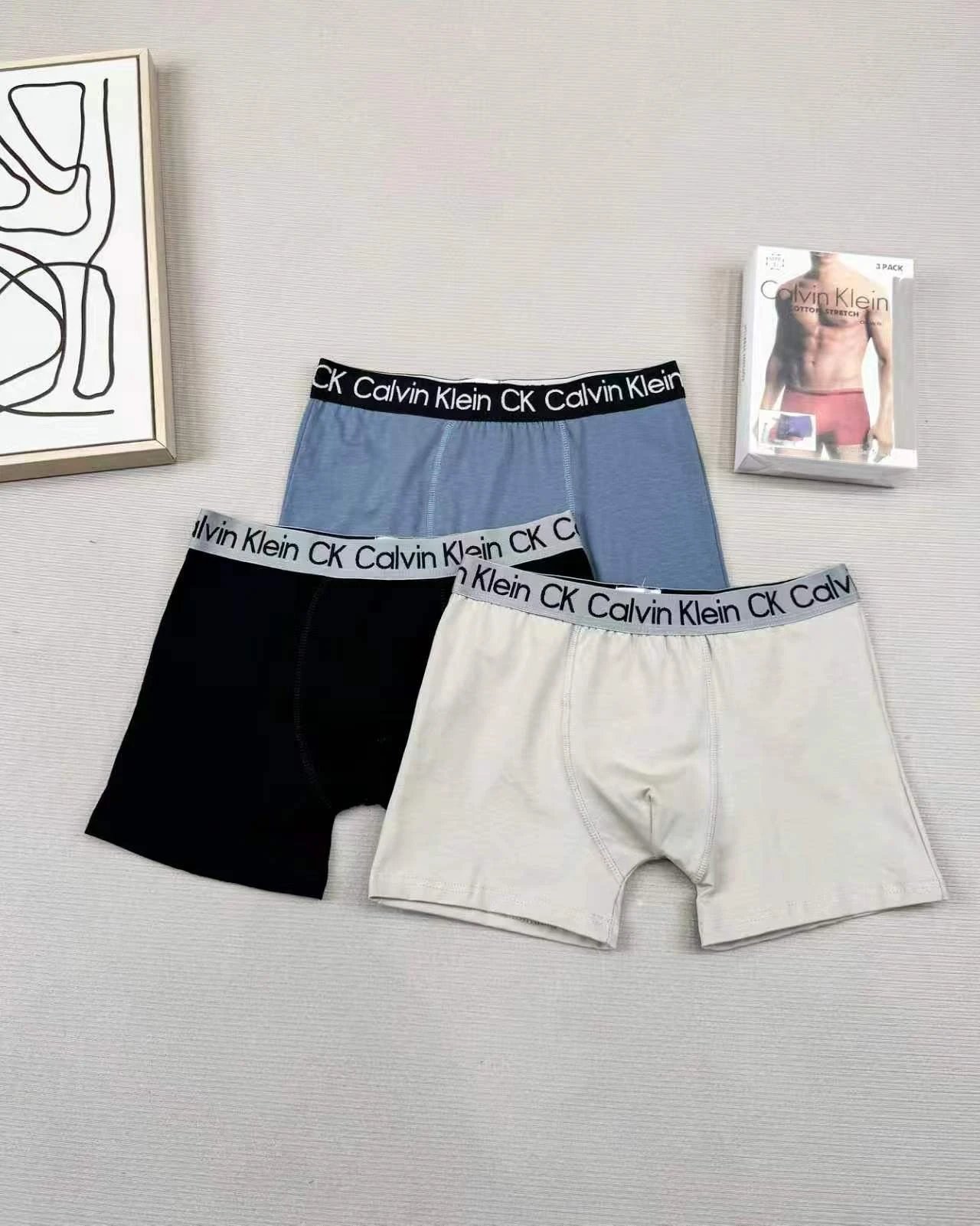 Calvin Klein Cotton Boxer Briefs 3-Pack
