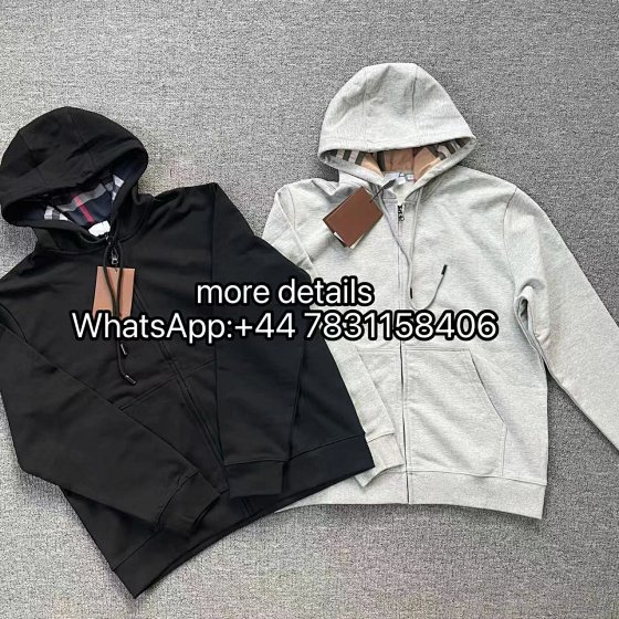 BR Zipper Hooded Jacket
