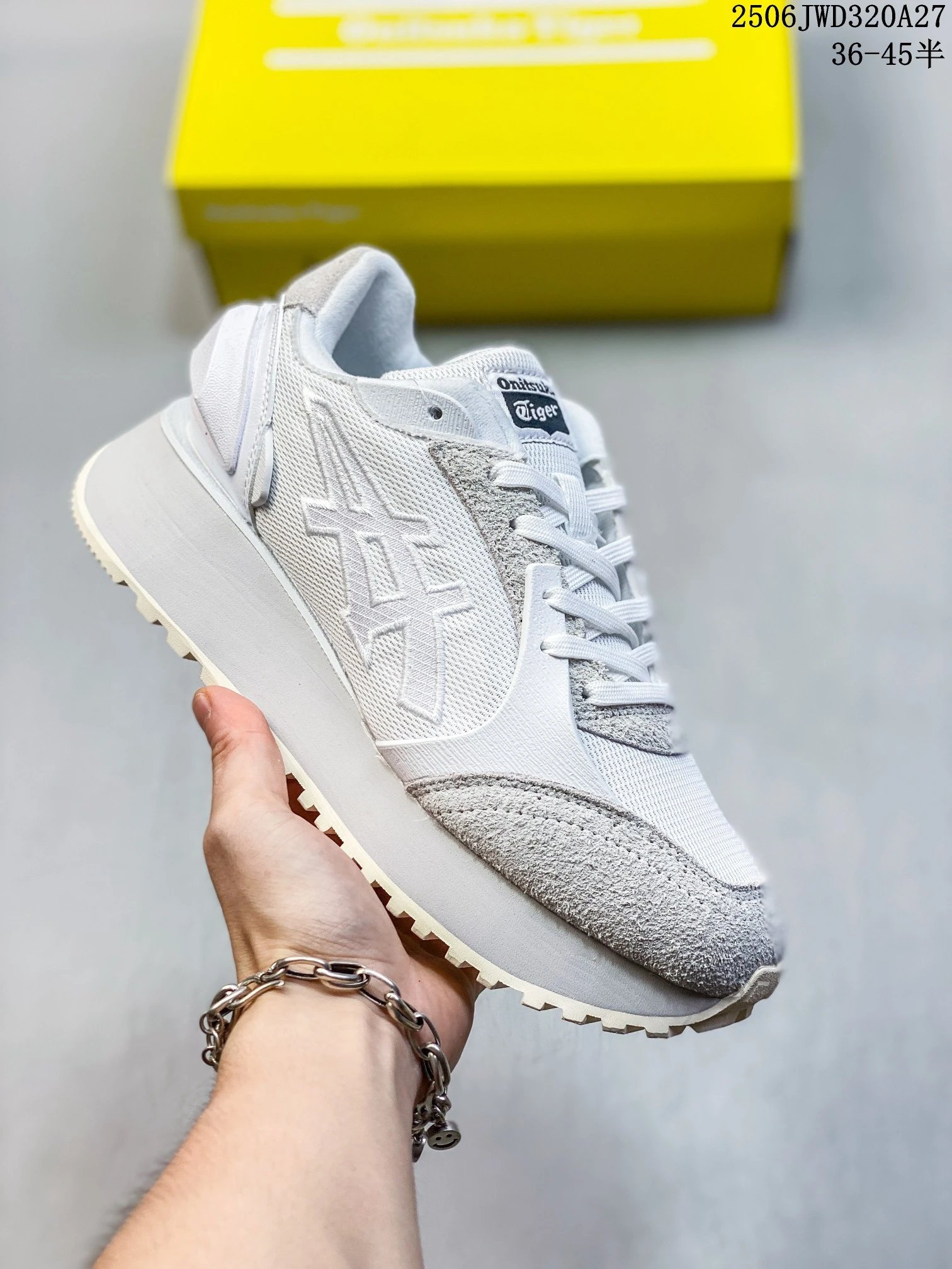 Onitsuka Tiger Mexico 66 Premium White Gray Sneakers