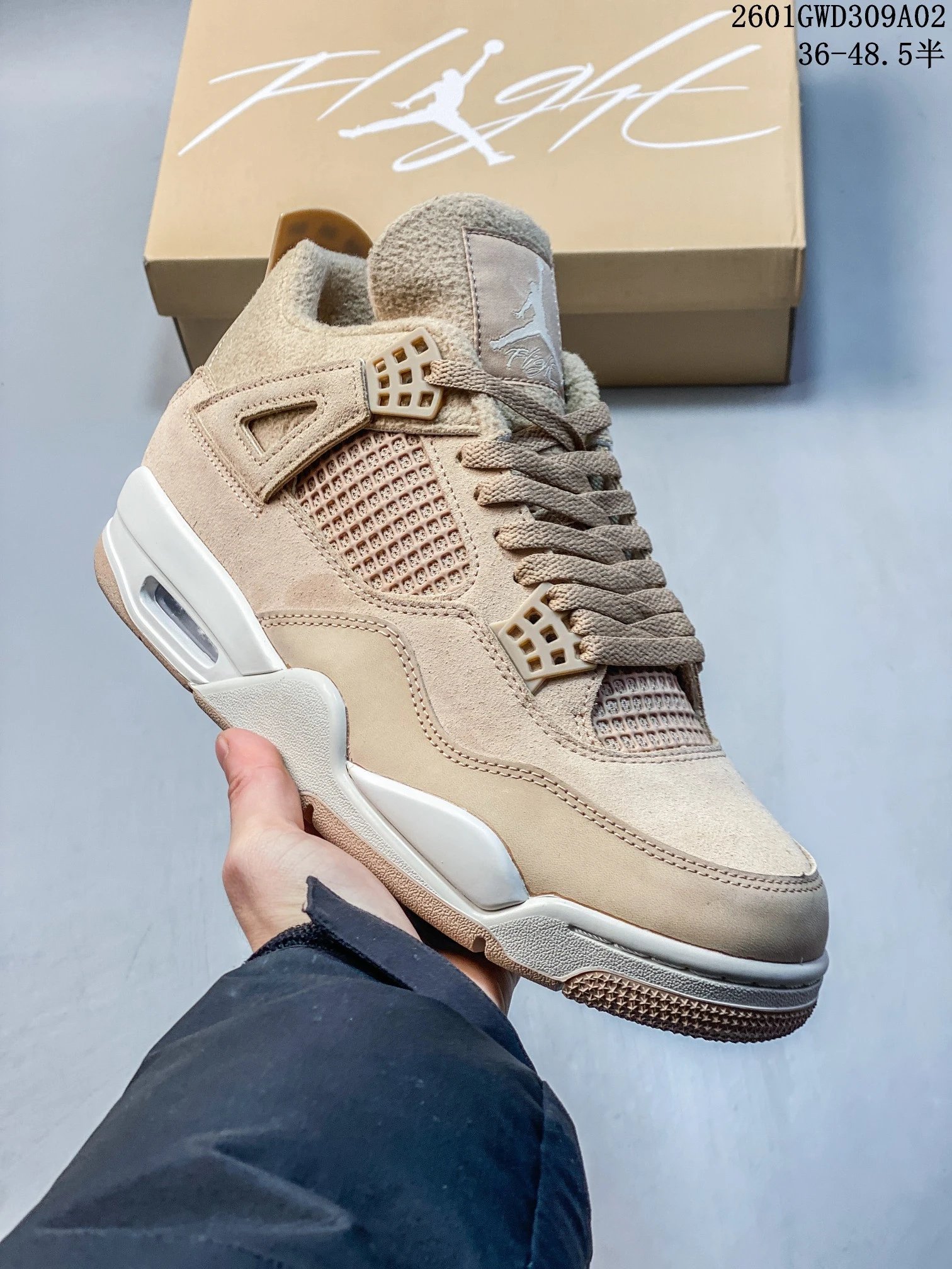 ✅AJ4 Jordan 4 Retro ” Infrared “ AJ4乔4 篮球鞋  货号：AQ9129-016