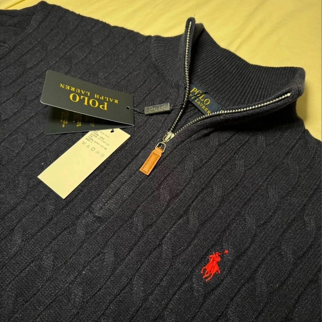 rl Zipper Sweater
