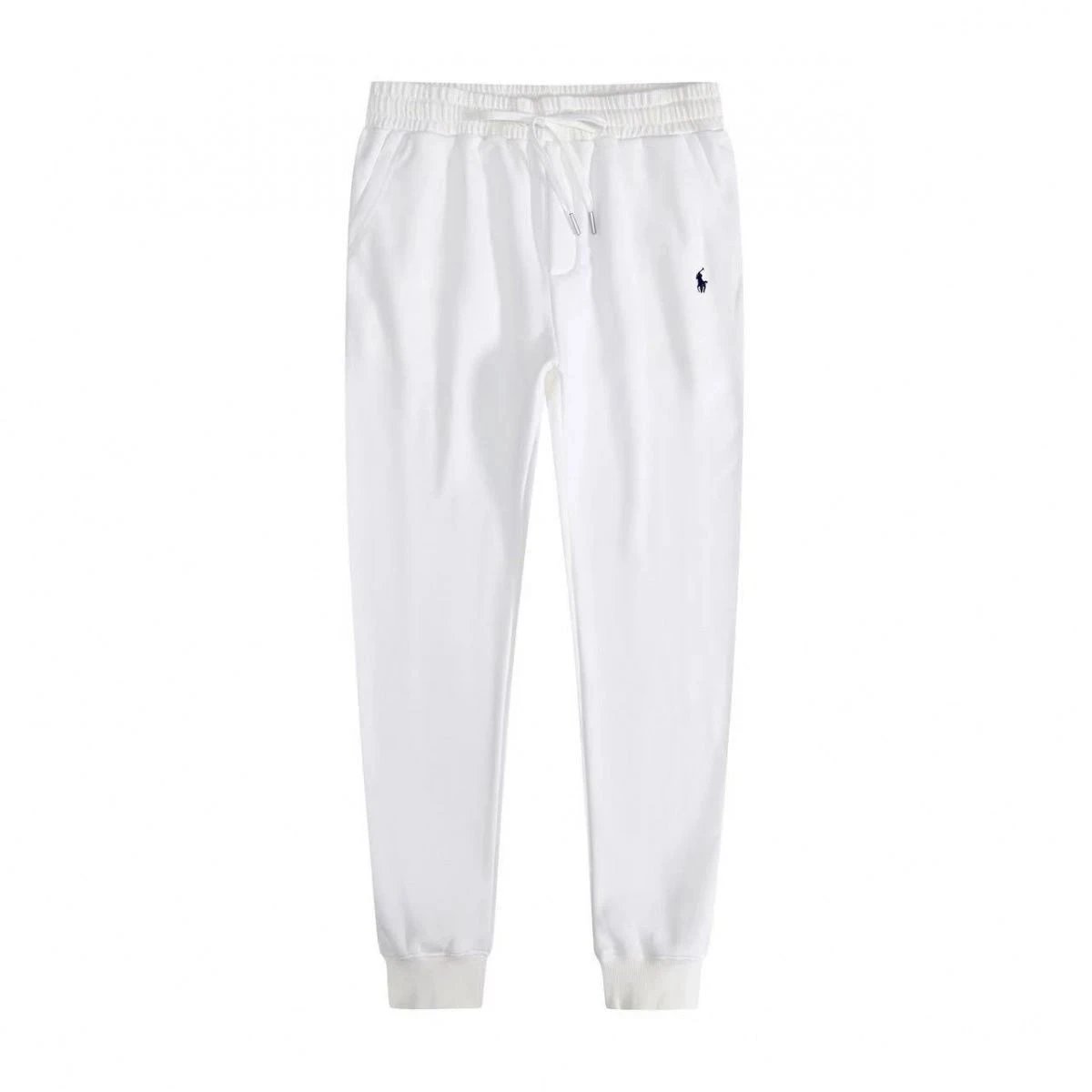 White pants/black label