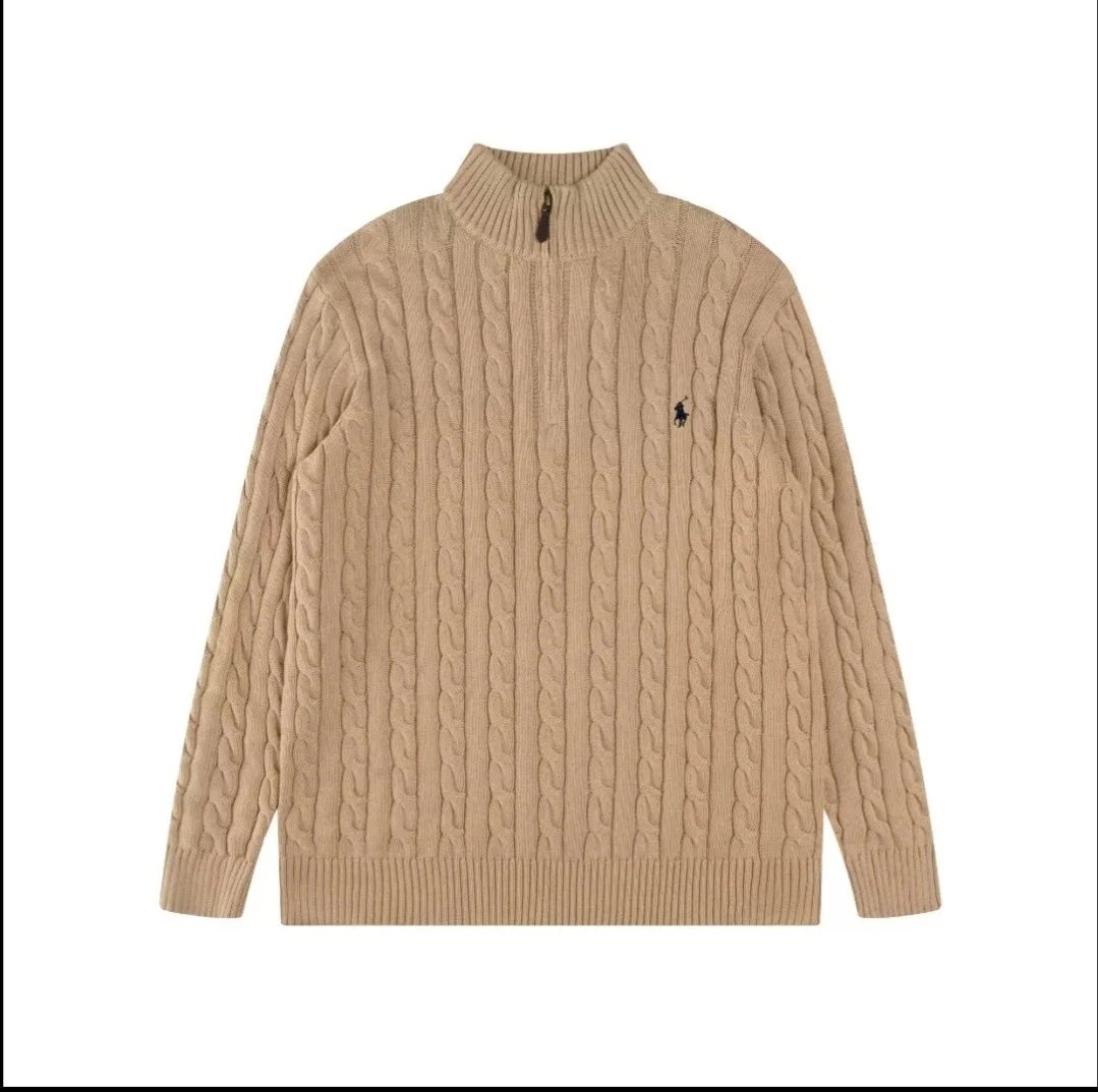 Sweater Turtleneck-Khaki