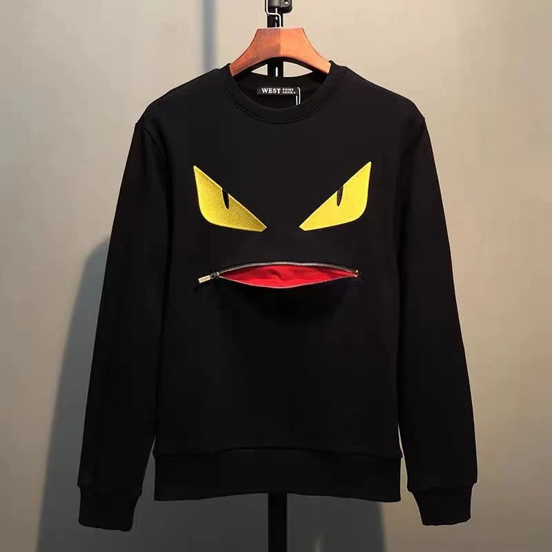 Little Monster Cotton Hoodie
