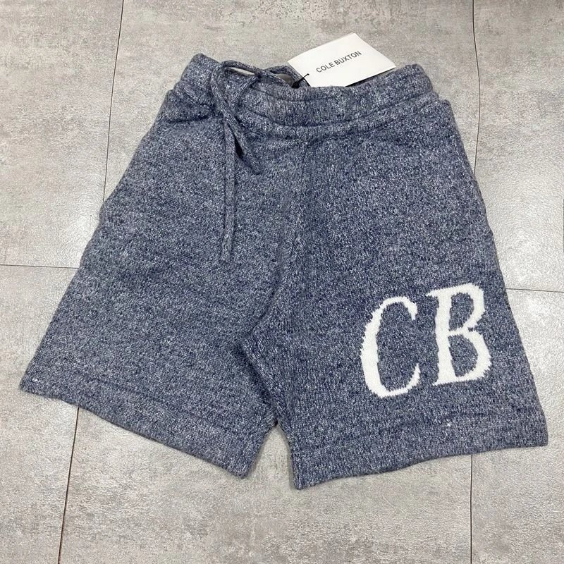 Cole Buxton Shorts Knit CB Logo Grey