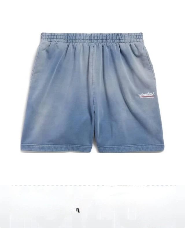 Blue Gradient Unisex Shorts photo 2
