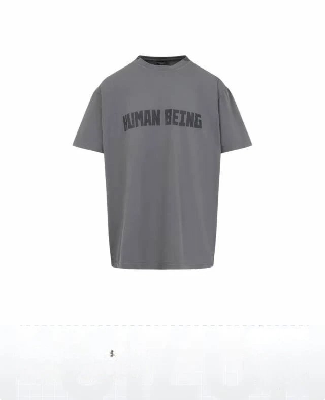 Pima Cotton Embroidered Distressed T-Shirt photo 3