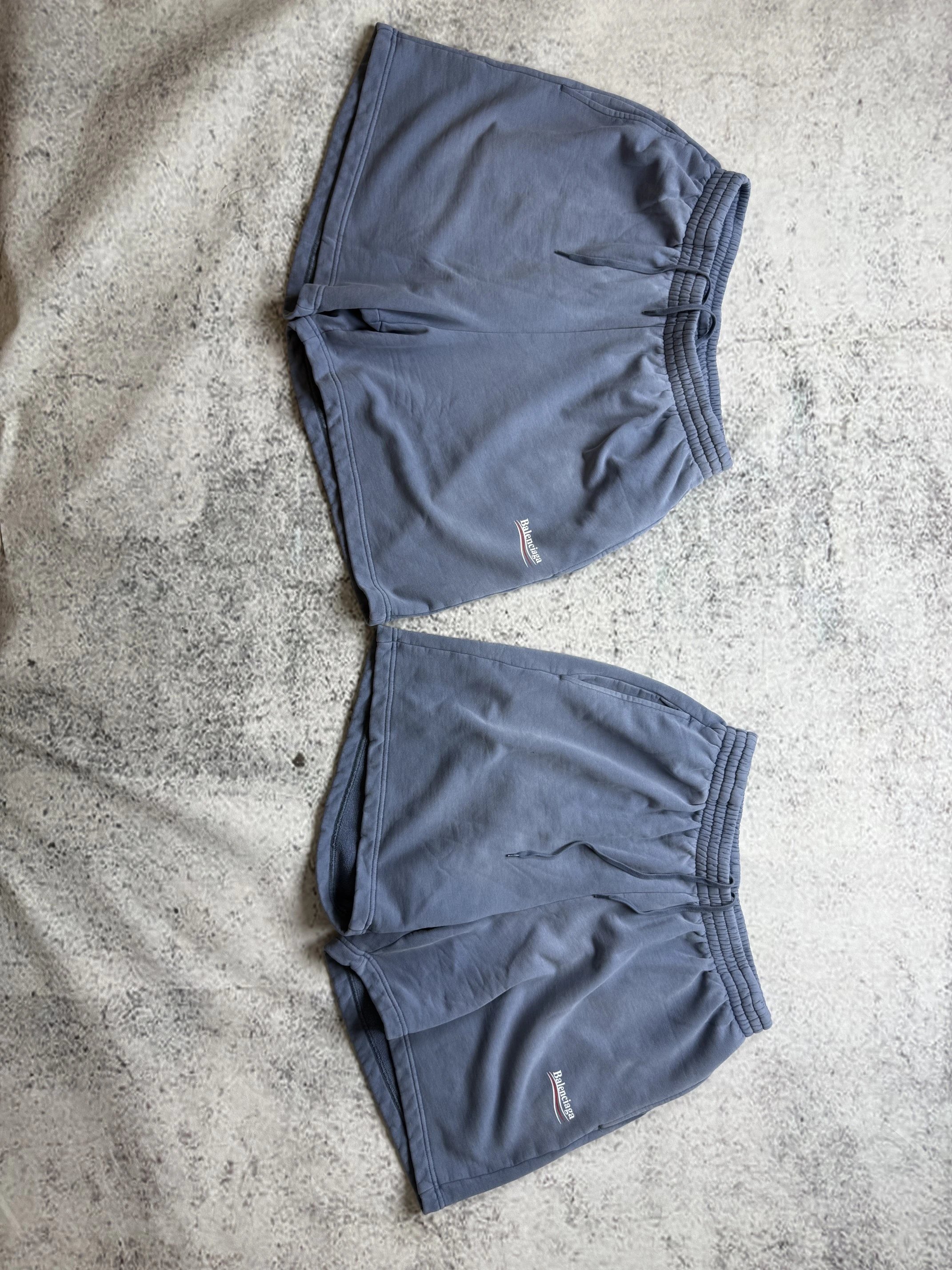 Blue Gradient Unisex Shorts photo 5