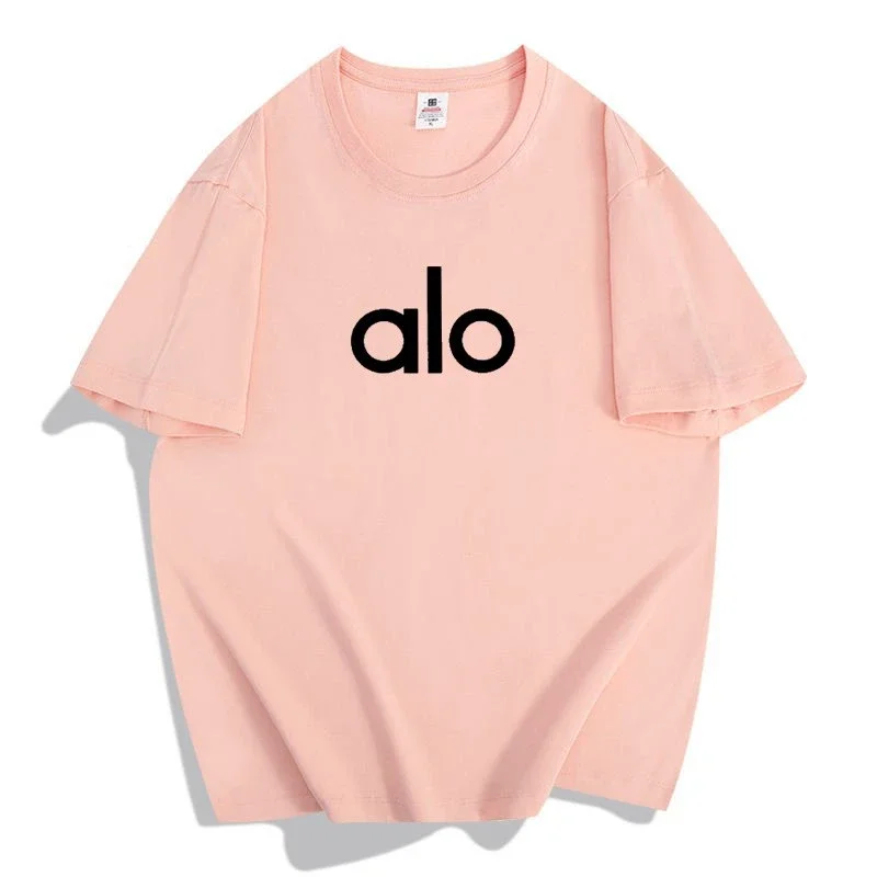 Alo Yoga Letter-Print Short-Sleeve T-Shirt