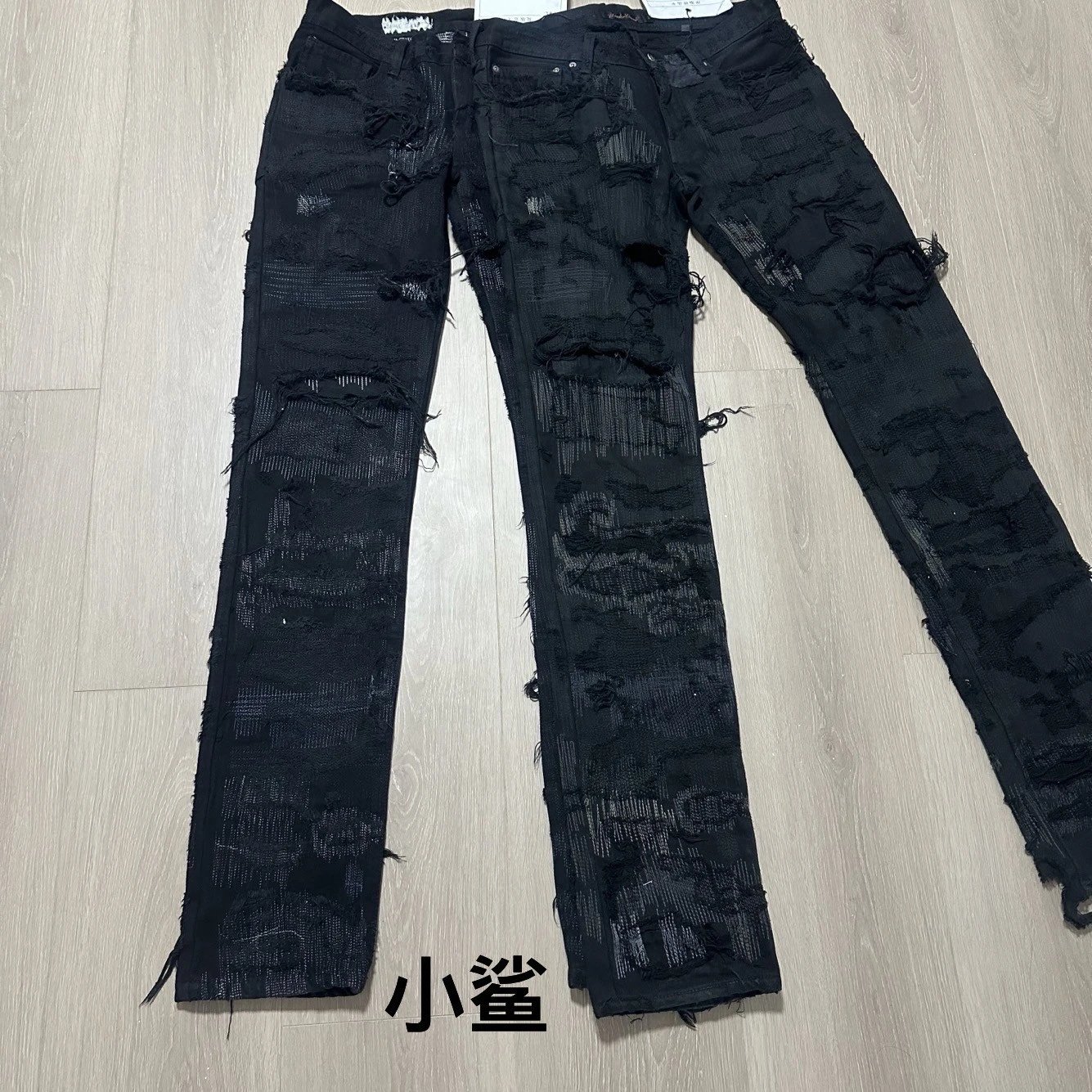 【 Instant delivery in stock 】 Xiaosha independently Undercovers Black 85 Bull Original Development 3-Open Strongest Free Aircraft Box Customized Pants Rack Belt (Additional Short Sleeves)