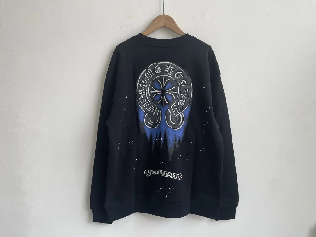 Chrôme Heárts 100% Cotton Sweatshirt, Trendy Unisex Style